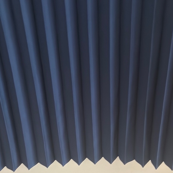 Navy J.Crew Women’s Pleated Skirt - Picture 5 of 9